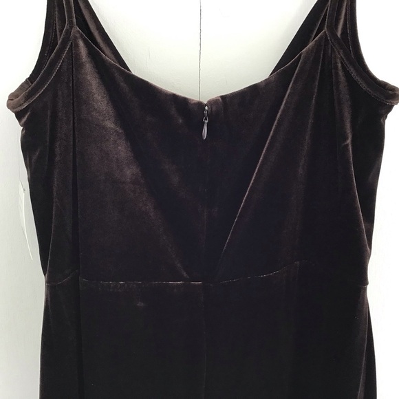 Y2K, plus size TAYLOR Velvet Slip Cowl Neck Maxi Dress NWT size 16 - Picture 6 of 10